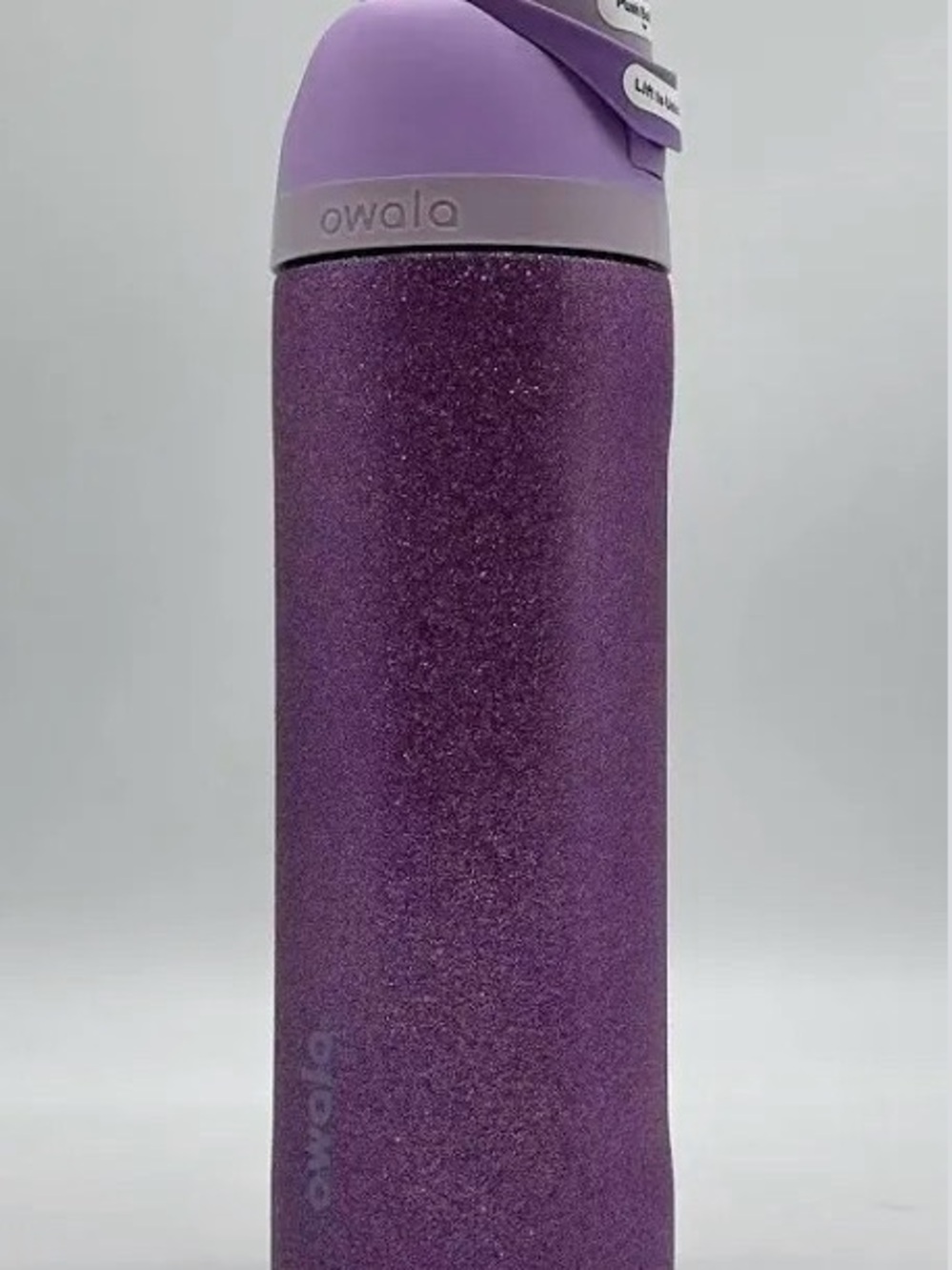Owala Purple Glitter Stainless Water Bottle